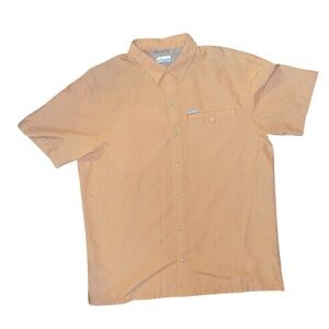 Columbia Mens Polo Grid Patterned Shirt